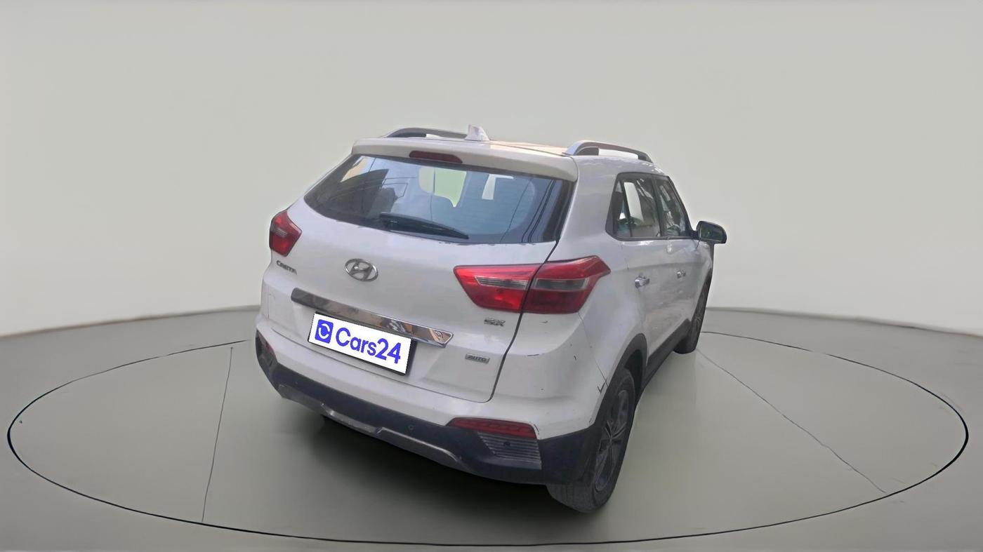 2017 Hyundai Creta SX PLUS AT 1.6 DIESEL, Diesel, Automatic, 1,06,042 km, exterior