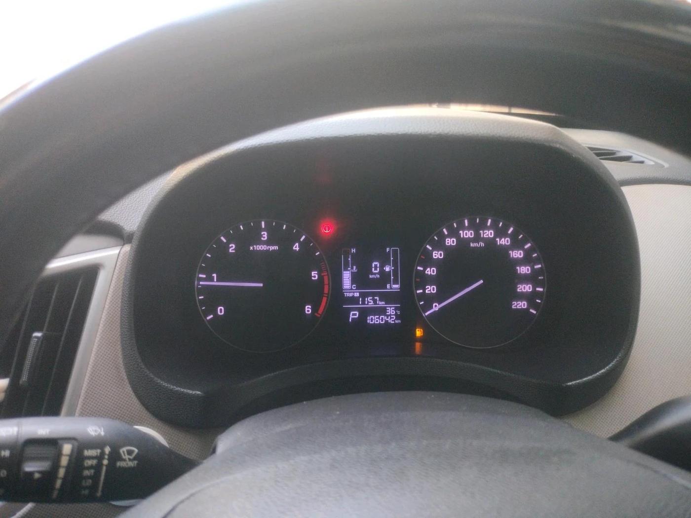 2017 Hyundai Creta SX PLUS AT 1.6 DIESEL, Diesel, Automatic, 1,06,042 km, interior