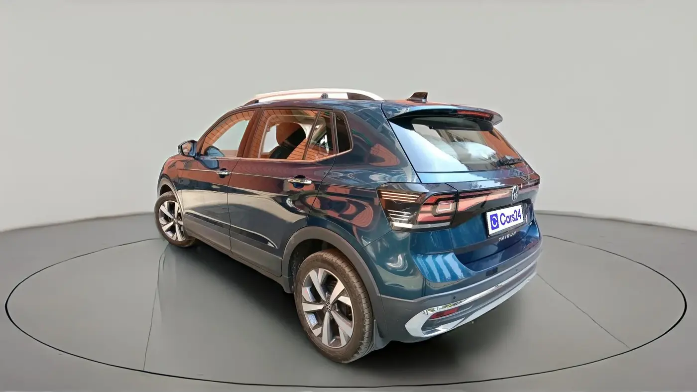 2023 Volkswagen TAIGUN TOPLINE 1.0 TSI AT, Petrol, Automatic, 24,495 km, exterior