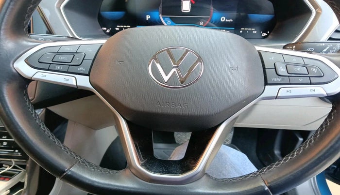 2023 Volkswagen TAIGUN TOPLINE 1.0 TSI AT, Petrol, Automatic, 24,495 km, interior