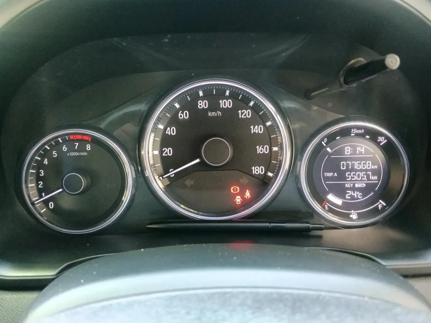 2016 Honda BR-V 1.5L I-VTEC VX, Petrol, Manual, 77,668 km, interior