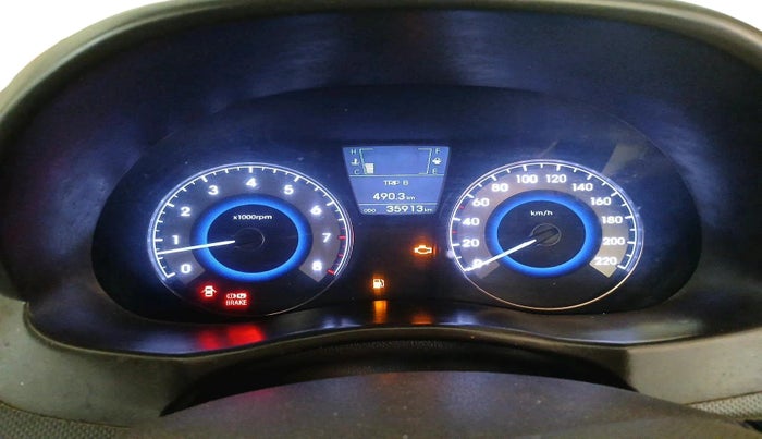 2012 Hyundai Verna FLUIDIC 1.6 VTVT SX, Petrol, Manual, 35,913 km, interior