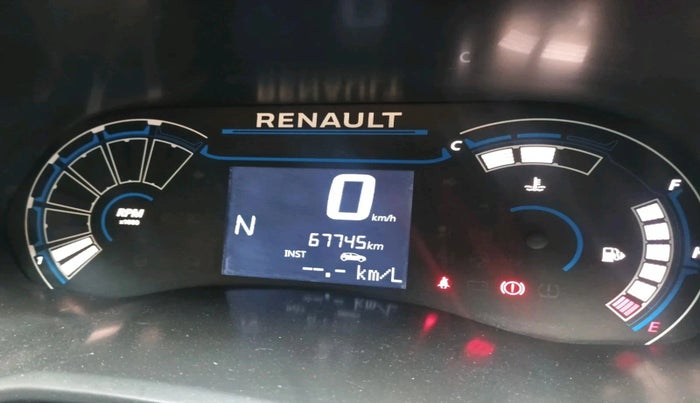 2020 Renault TRIBER RXZ AMT, Petrol, Automatic, 67,745 km, interior