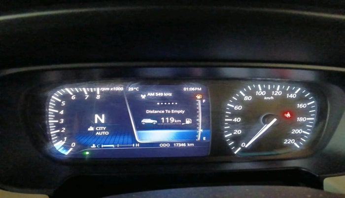 2023 Tata PUNCH CREATIVE AMT 1.2 RTN DUAL TONE, Petrol, Automatic, 17,346 km, interior