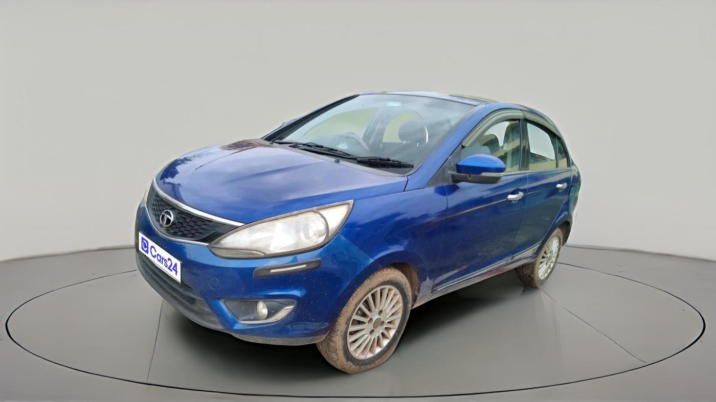 2015 Tata Zest XMS PETROL, Petrol, Manual, 1,21,734 km, exterior