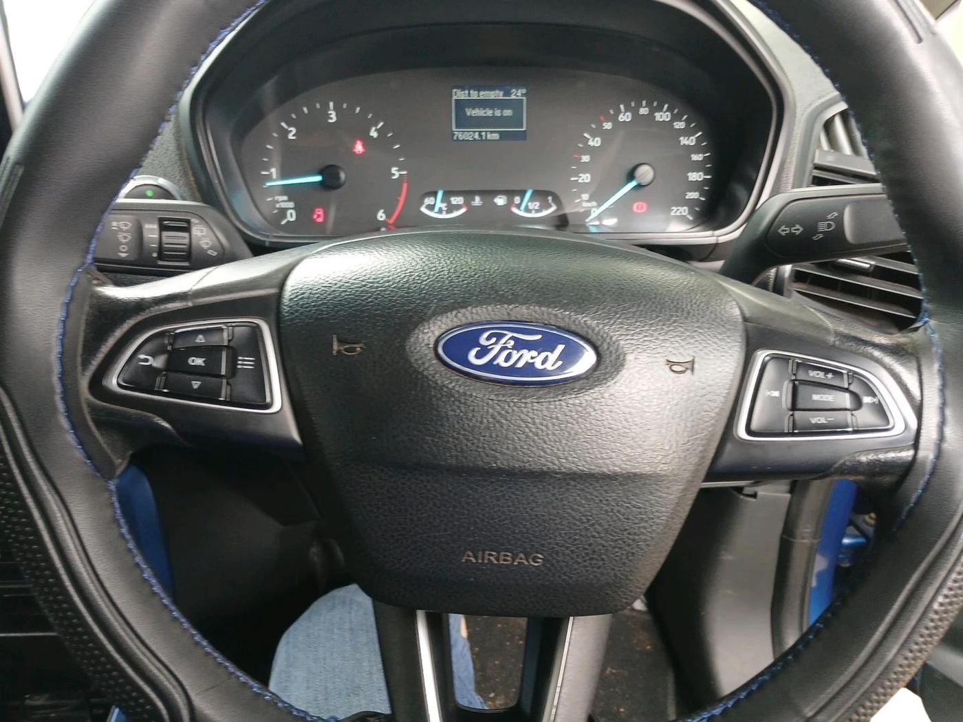 2018 Ford Ecosport TITANIUM 1.5L DIESEL, Diesel, Manual, 76,024 km, interior