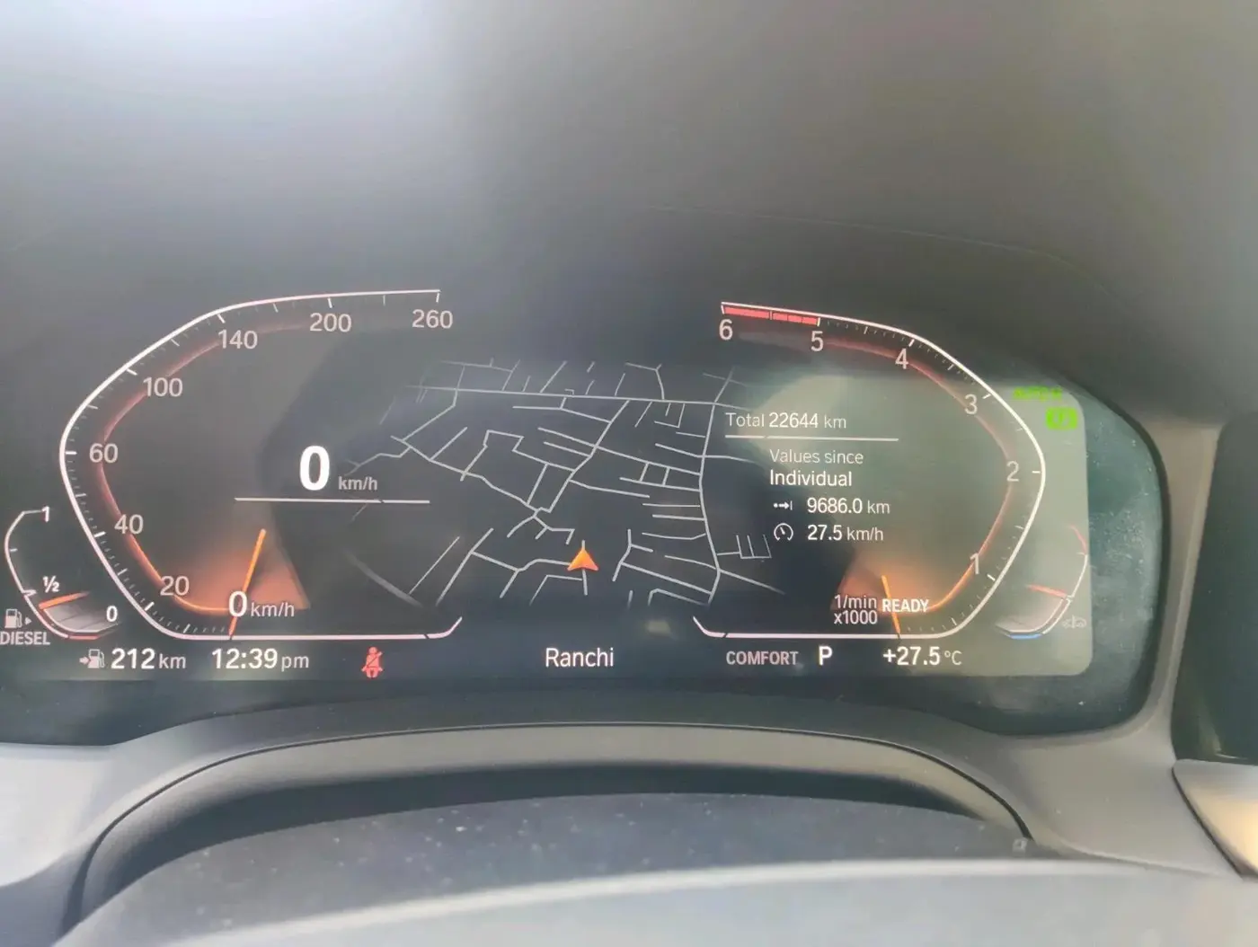 2020 BMW 3 Series 320d Luxury Line, Diesel, Automatic, 22,644 km, interior