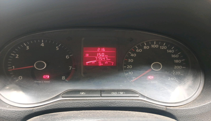 2013 Volkswagen Polo COMFORTLINE 1.2L PETROL, Petrol, Manual, 77,547 km, interior