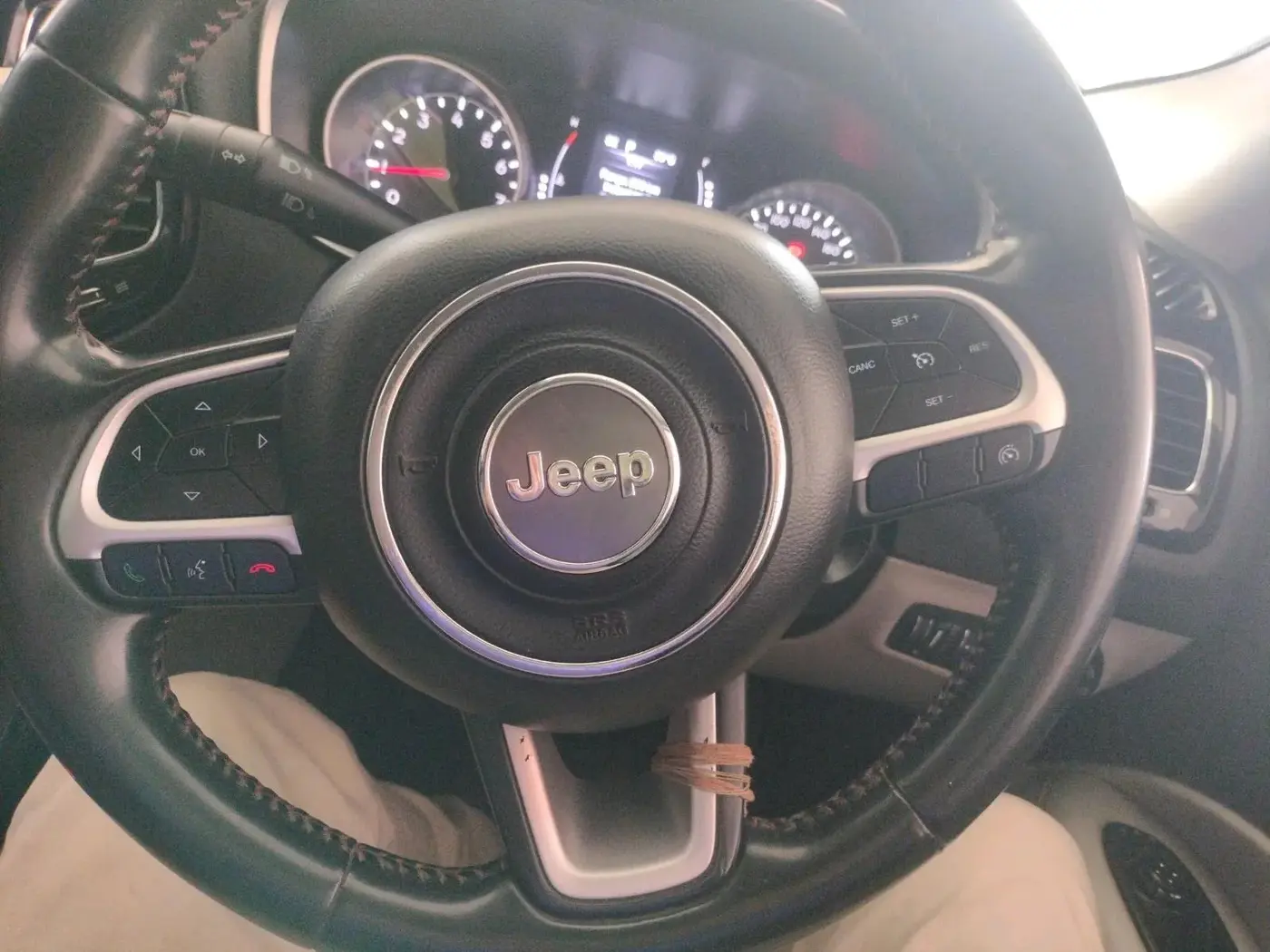2020 Jeep Compass LIMITED PLUS PETROL AT, Petrol, Automatic, 91,252 km, interior