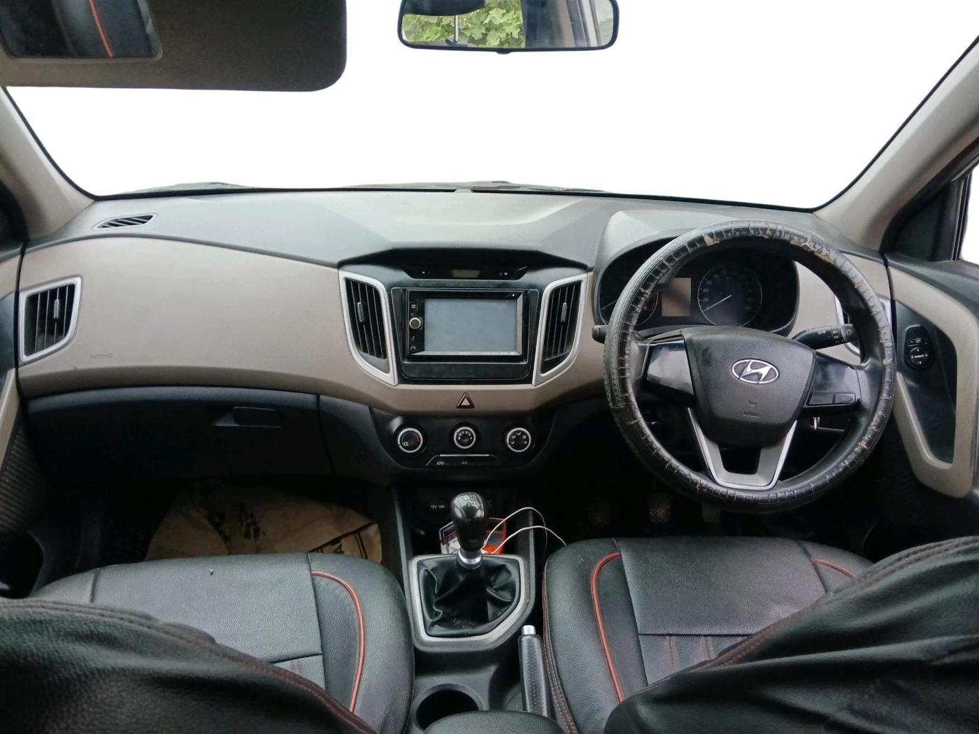 2017 Hyundai Creta E PLUS 1.4 DIESEL, Diesel, Manual, 72,270 km, interior