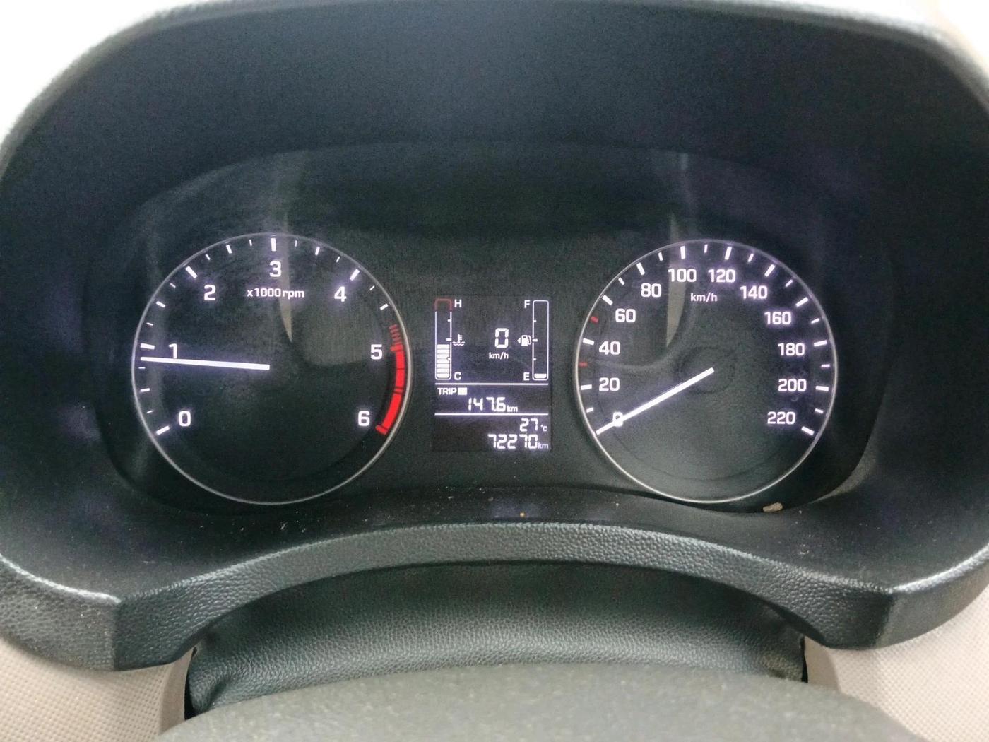 2017 Hyundai Creta E PLUS 1.4 DIESEL, Diesel, Manual, 72,270 km, interior
