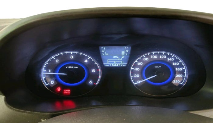 2013 Hyundai Verna FLUIDIC 1.6 CRDI SX, Diesel, Manual, 1,43,488 km, interior