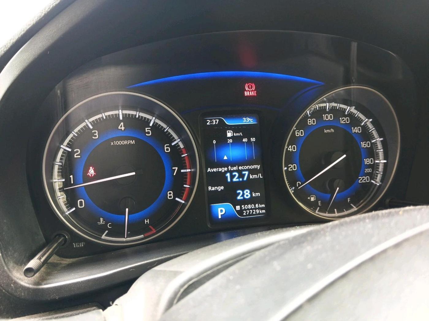 2019 Maruti Baleno ALPHA CVT PETROL 1.2, Petrol, Automatic, 27,729 km, interior