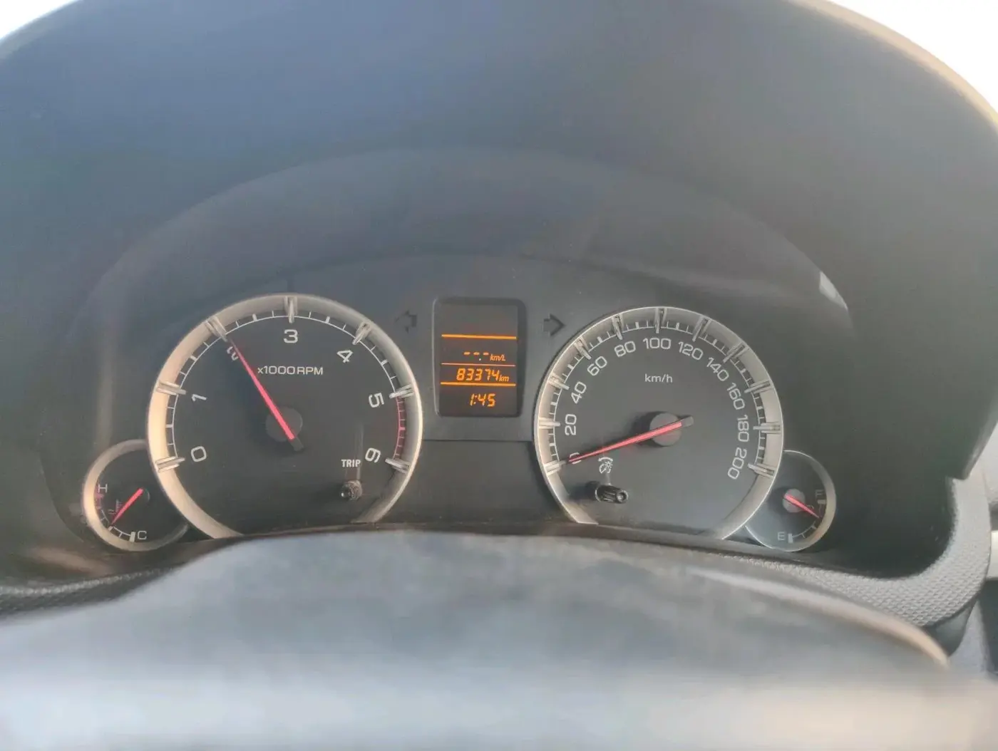 2016 Maruti Swift VDI ABS, Diesel, Manual, 83,374 km, interior