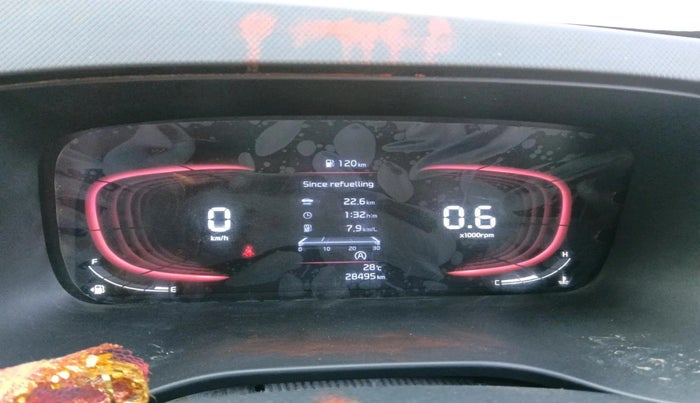 2023 KIA CARENS PRESTIGE 1.5 PETROL 7 STR, Petrol, Manual, 28,495 km, interior