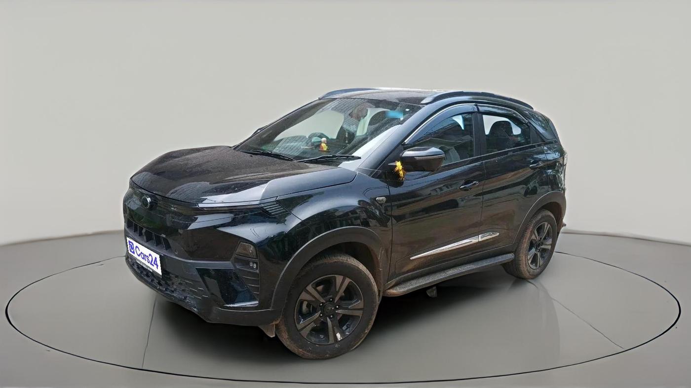 2024 Tata NEXON Creative Plus S 1.2 Revotron 6MT Dark Edition, Petrol, Manual, 22,500 km, exterior