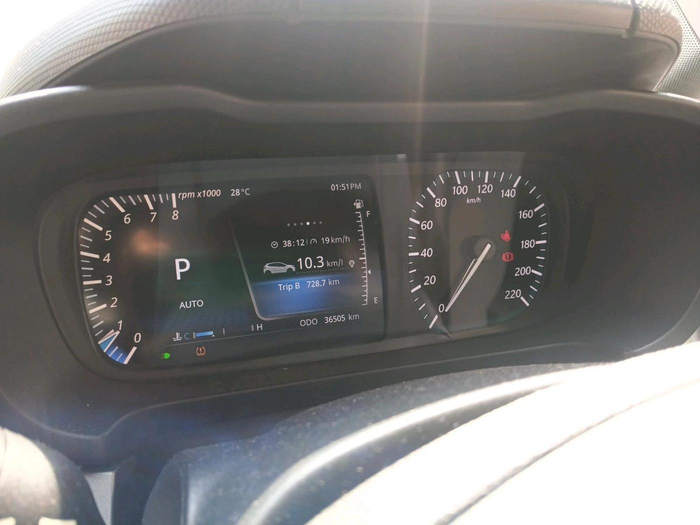 2022 Tata ALTROZ XZA PLUS, Petrol, Automatic, 36,505 km, interior
