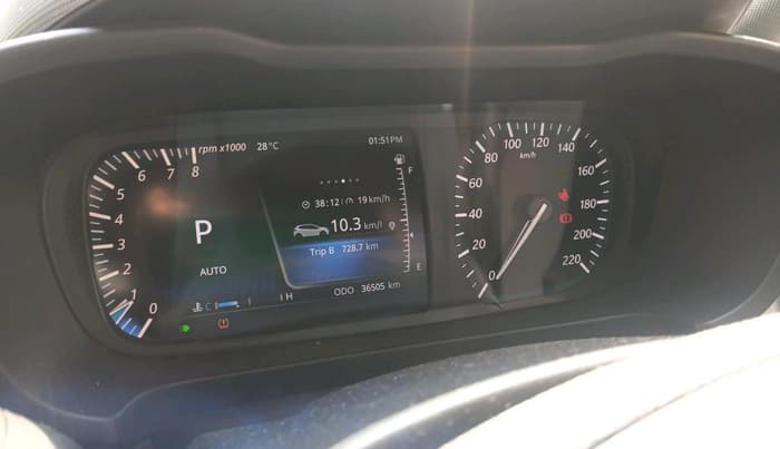 2022 Tata ALTROZ XZA PLUS, Petrol, Automatic, 36,505 km, interior