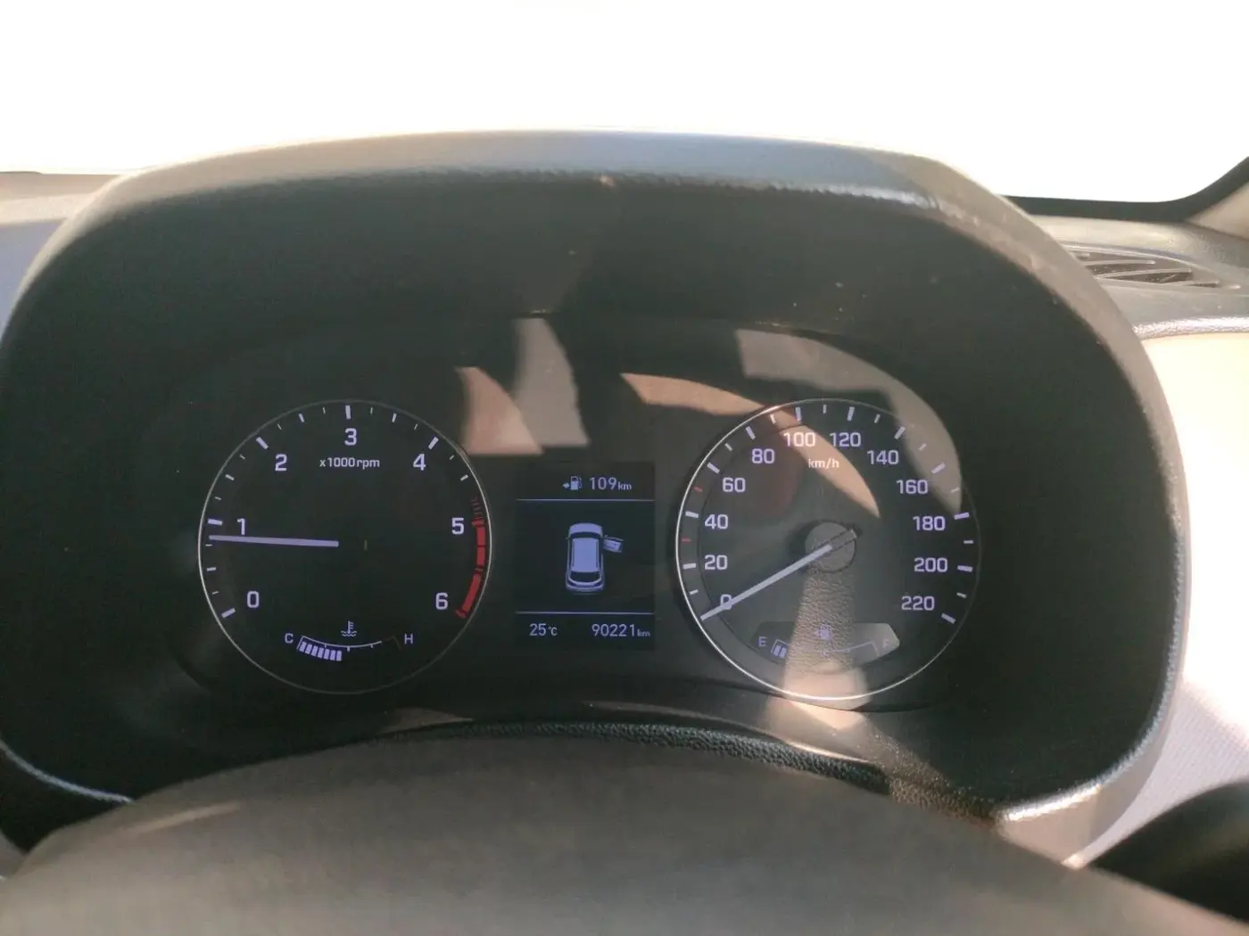 2019 Hyundai Creta SX (O) EXECUTIVE 1.6 DIESEL, Diesel, Manual, 90,221 km, interior