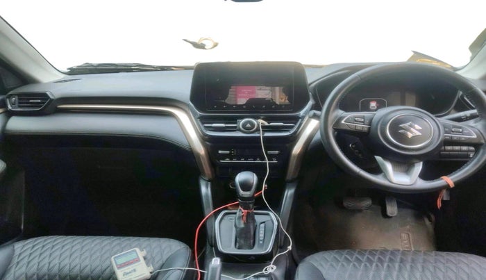 2022 Maruti Grand Vitara ALPHA PLUS HYBRID ECVT DUAL TONE , Hybrid, Automatic, 61,656 km, interior