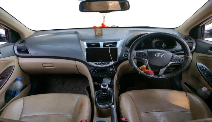 2016 Hyundai Verna FLUIDIC 4S 1.6 VTVT SX, Petrol, Manual, 1,15,824 km, interior