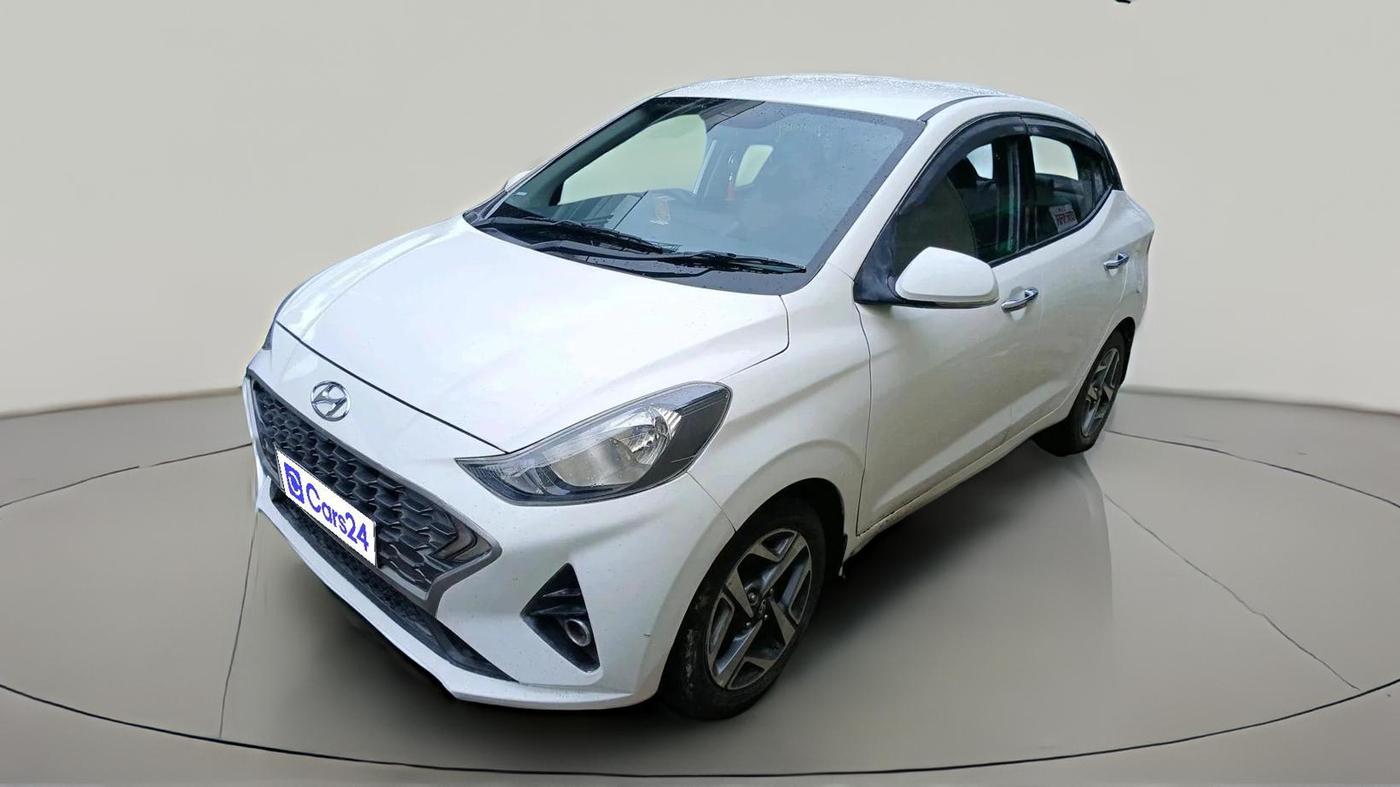 2020 Hyundai AURA SX 1.2, Petrol, Manual, 51,532 km, exterior