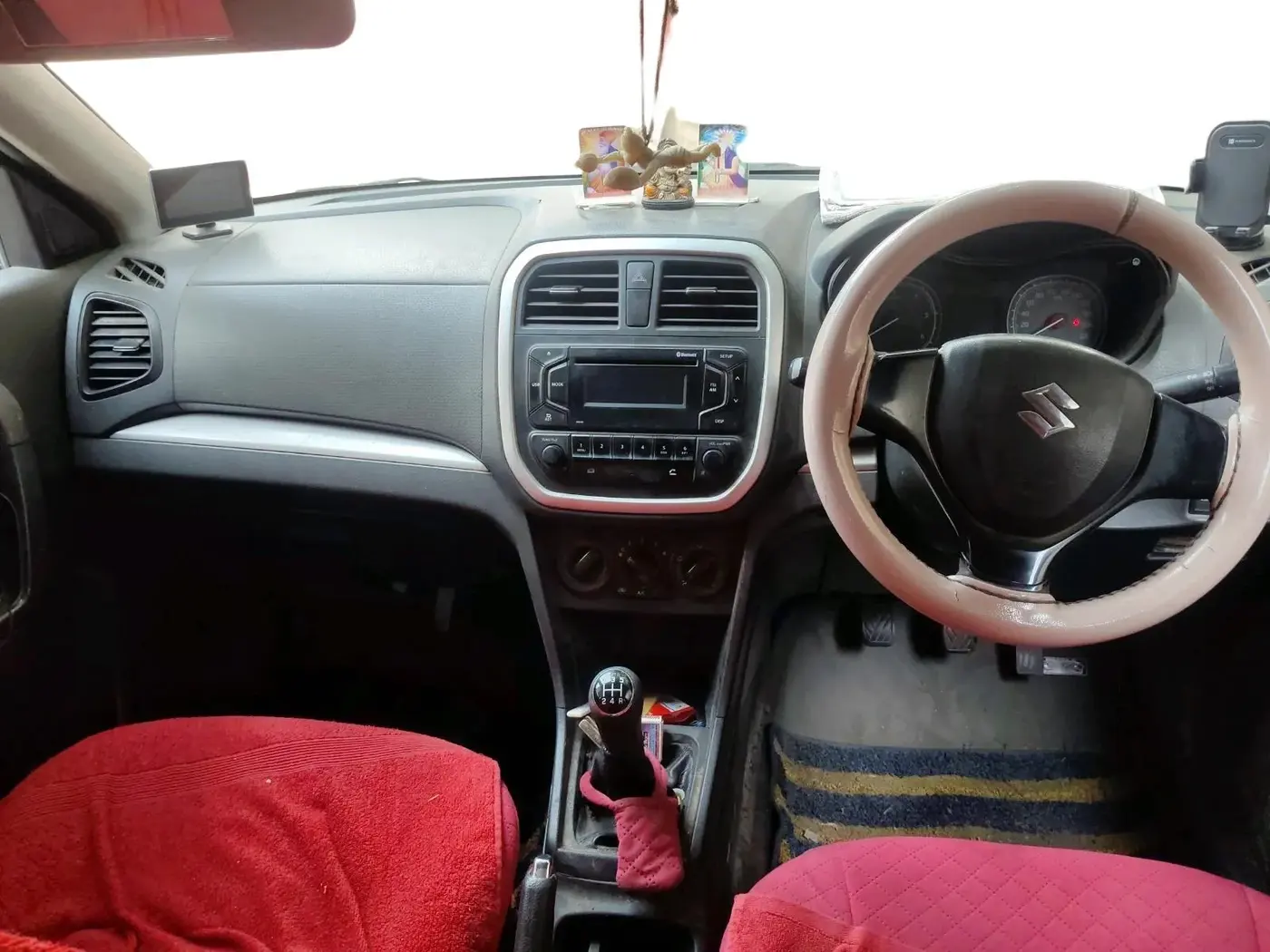2017 Maruti Vitara Brezza LDI, Diesel, Manual, 80,611 km, interior
