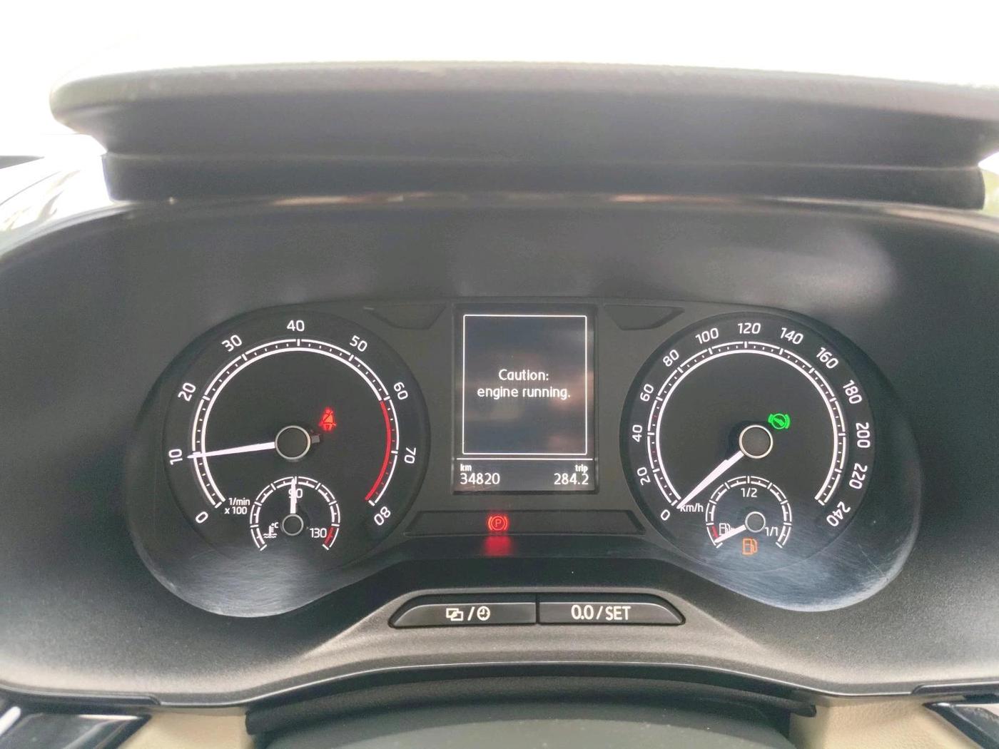 2023 Skoda SLAVIA AMBITION 1.0L TSI AT, Petrol, Automatic, 34,820 km, interior