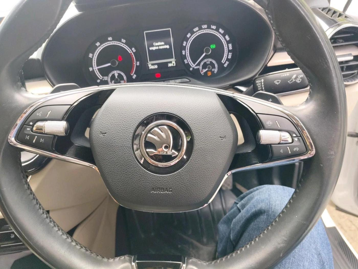 2023 Skoda SLAVIA AMBITION 1.0L TSI AT, Petrol, Automatic, 34,820 km, interior