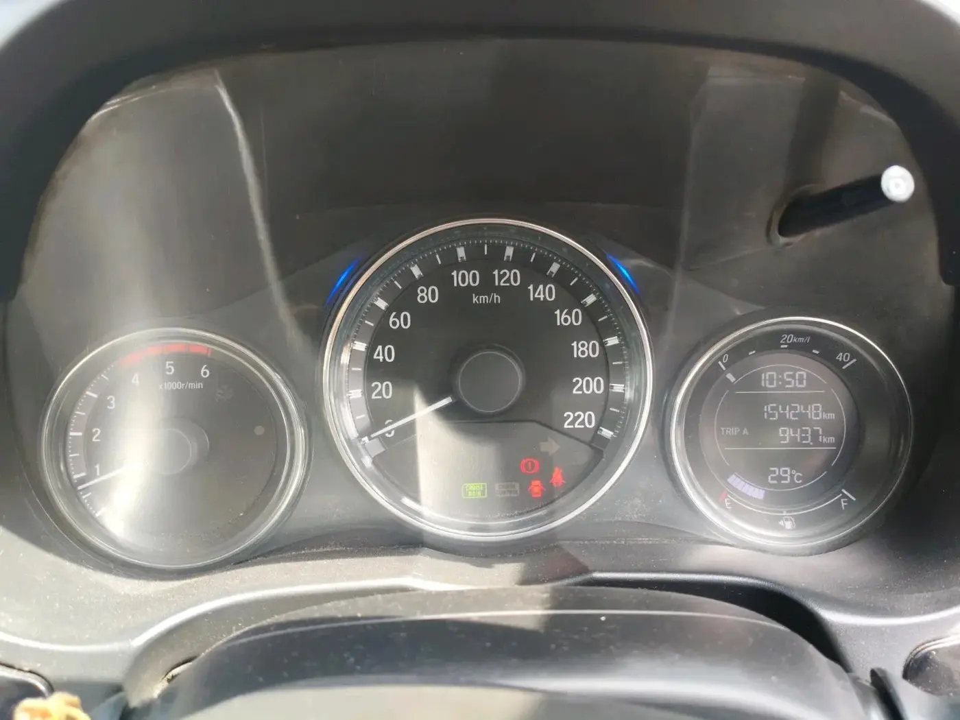 2018 Honda City 1.5L I-DTEC VX, Diesel, Manual, 1,54,248 km, interior