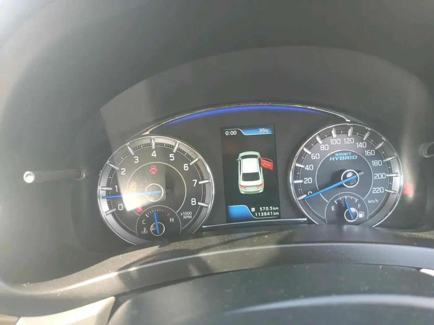 2018 Maruti Ciaz ALPHA 1.5 SHVS PETROL, Petrol, Manual, 1,13,641 km, interior