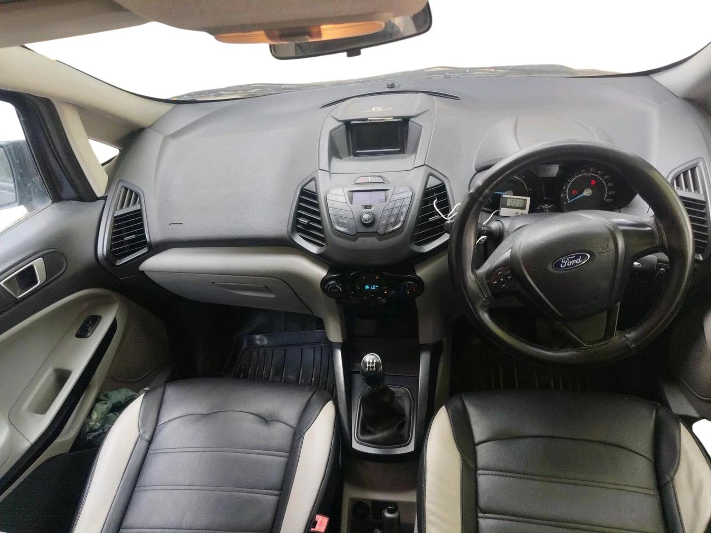 2017 Ford Ecosport TREND 1.5L DIESEL, Diesel, Manual, 90,781 km, interior