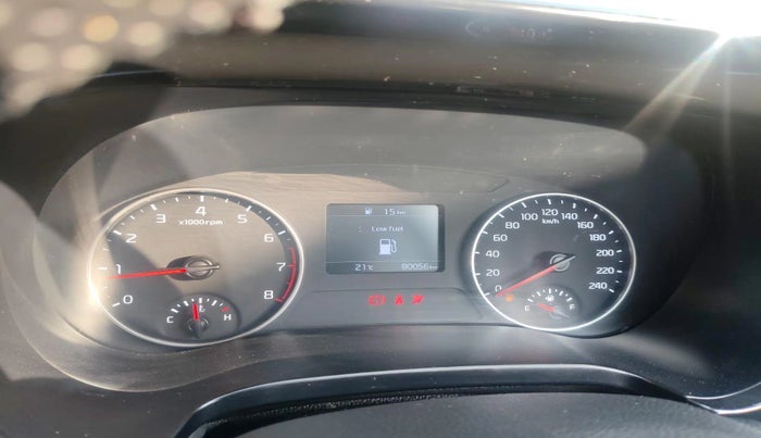 2021 KIA SELTOS HTK PLUS 1.5, Petrol, Manual, 1,15,827 km, interior