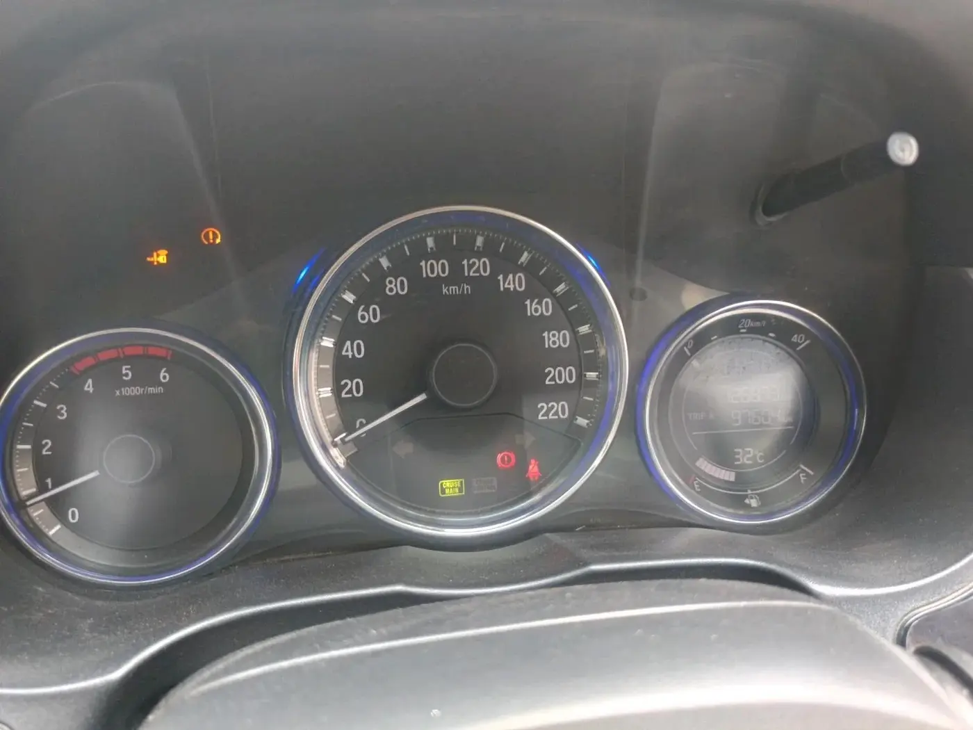 2015 Honda City 1.5L I-DTEC VX, Diesel, Manual, 1,26,873 km, interior