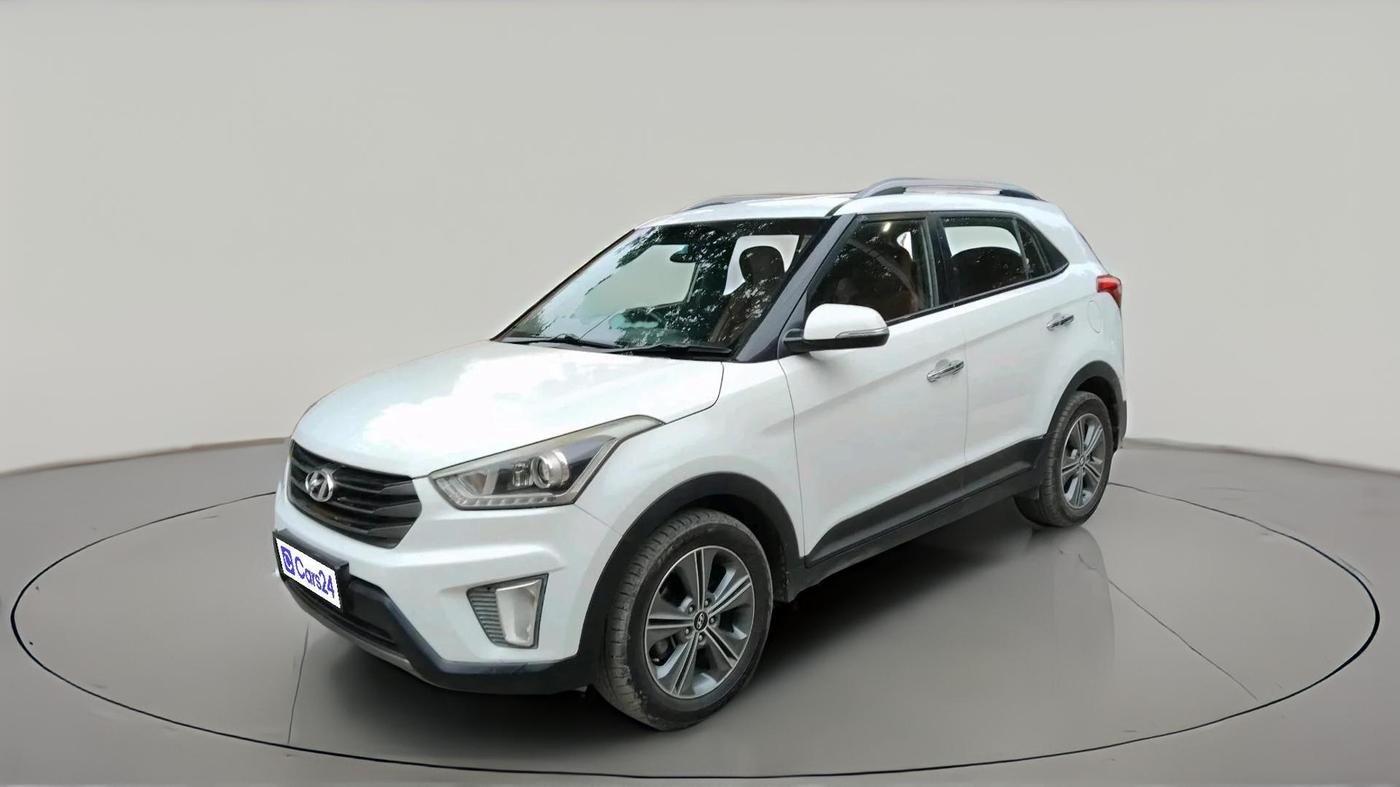 2016 Hyundai Creta SX PLUS AT 1.6 DIESEL, Diesel, Automatic, 1,22,655 km, exterior