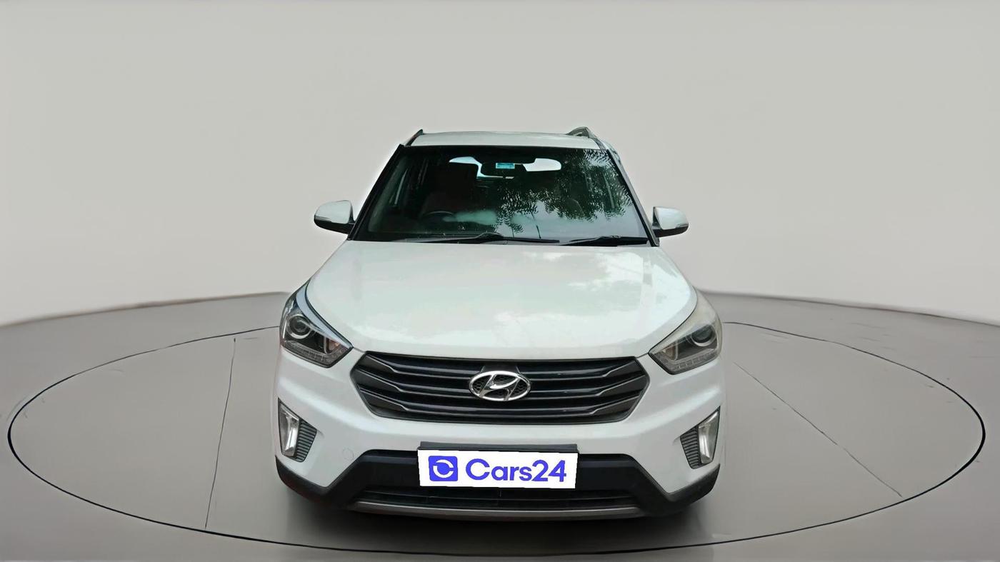 2016 Hyundai Creta SX PLUS AT 1.6 DIESEL, Diesel, Automatic, 1,22,655 km, exterior