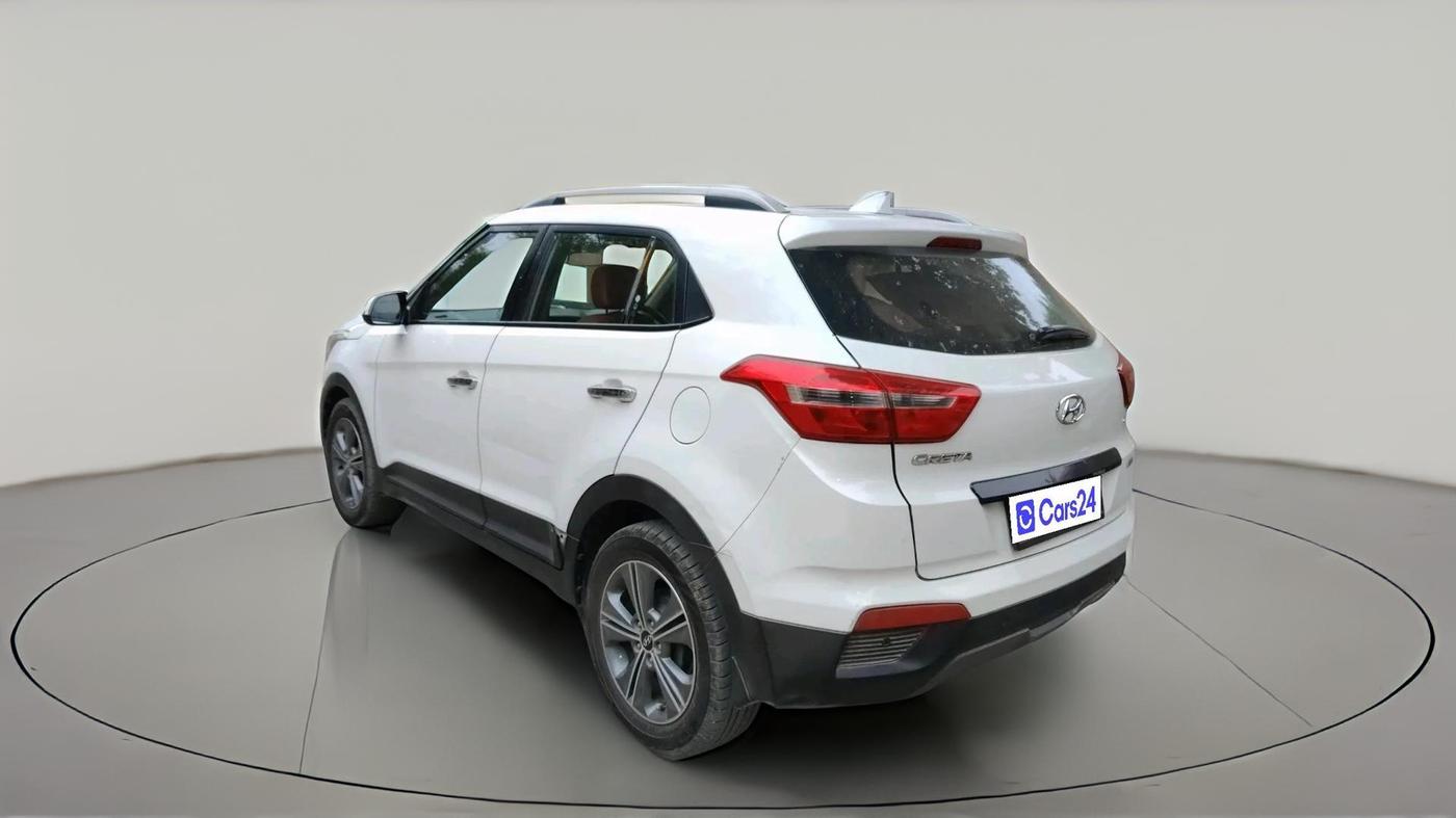 2016 Hyundai Creta SX PLUS AT 1.6 DIESEL, Diesel, Automatic, 1,22,655 km, exterior