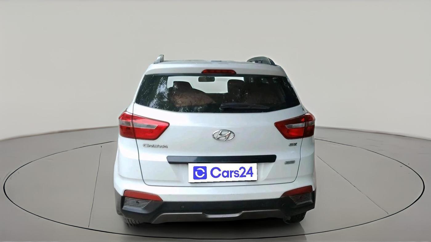 2016 Hyundai Creta SX PLUS AT 1.6 DIESEL, Diesel, Automatic, 1,22,655 km, exterior