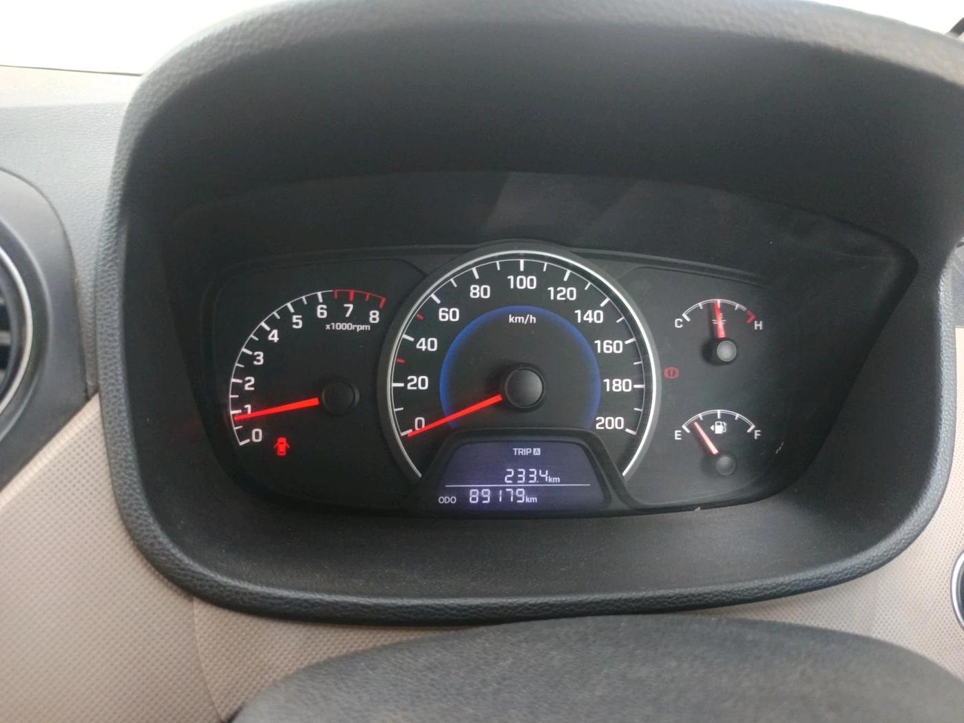 2013 Hyundai Grand i10 ASTA 1.2 KAPPA VTVT, Petrol, Manual, 89,179 km, interior