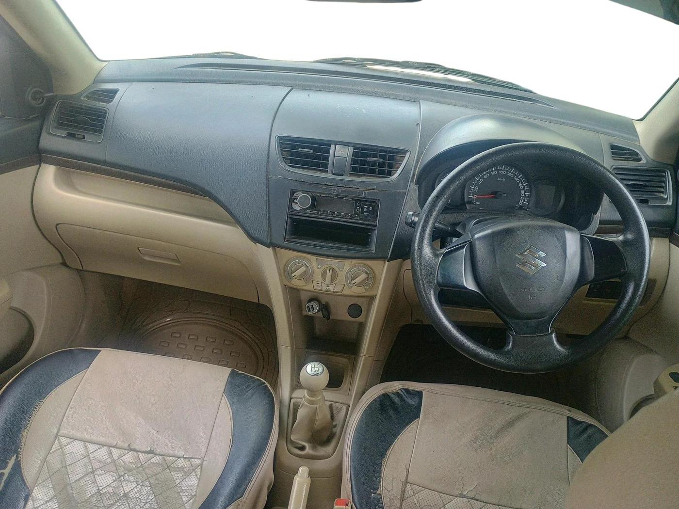 2018 Maruti Swift Dzire TOUR S-CNG, CNG, Manual, 77,190 km, interior