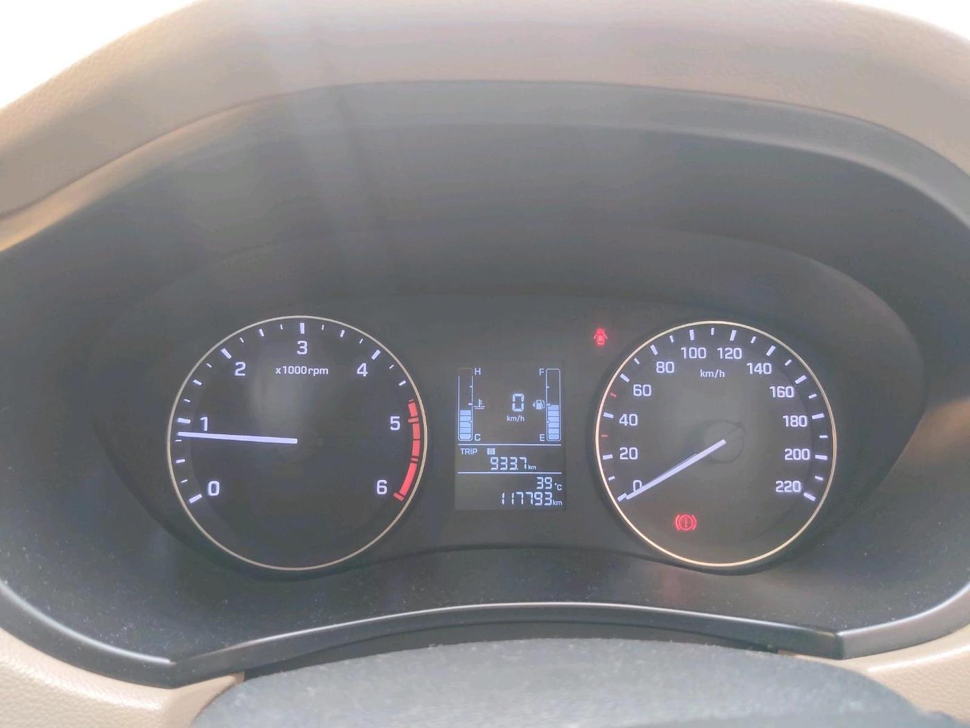 2017 Hyundai Elite i20 MAGNA EXECUTIVE 1.4 CRDI, Diesel, Manual, 1,17,793 km, interior