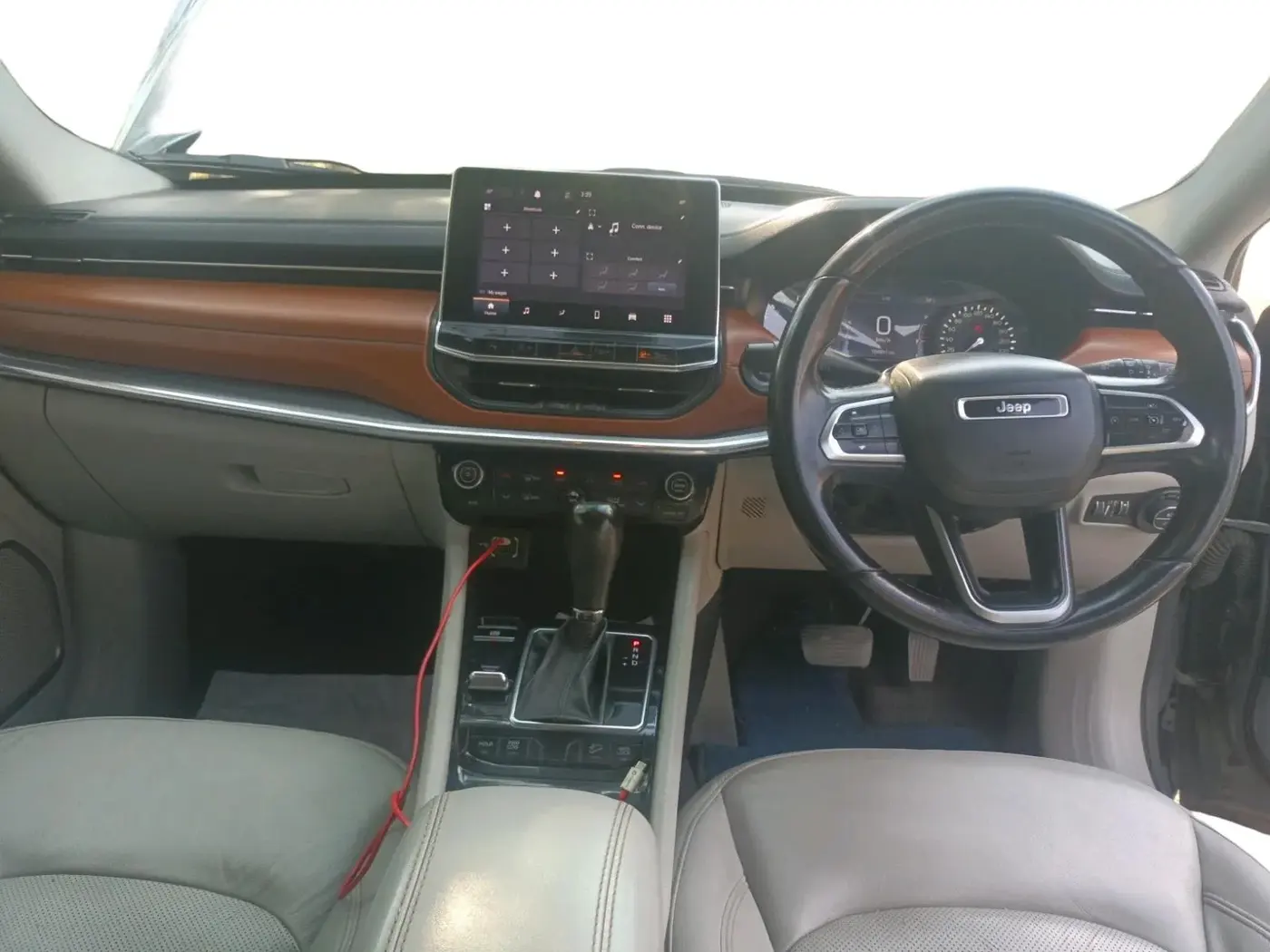 2021 Jeep Compass LIMITED (O) 2.0 DIESEL 4X4 AT, Diesel, Automatic, 1,04,891 km, interior