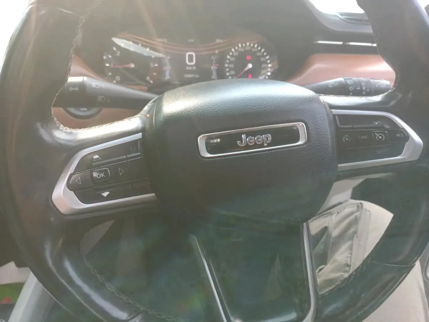 2021 Jeep Compass LIMITED (O) 2.0 DIESEL 4X4 AT, Diesel, Automatic, 1,04,891 km, interior