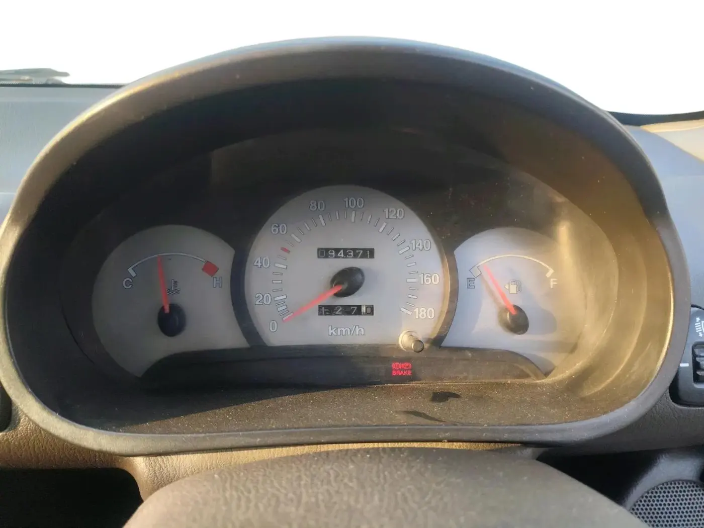 2012 Hyundai Santro Xing GL, CNG, Manual, 94,371 km, interior