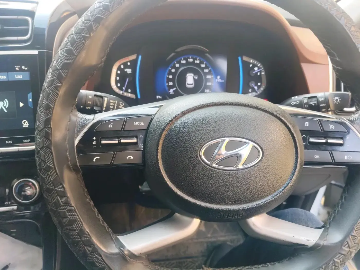 2021 Hyundai ALCAZAR PRESTIGE 1.5 MT 7STR, Diesel, Manual, 69,509 km, interior
