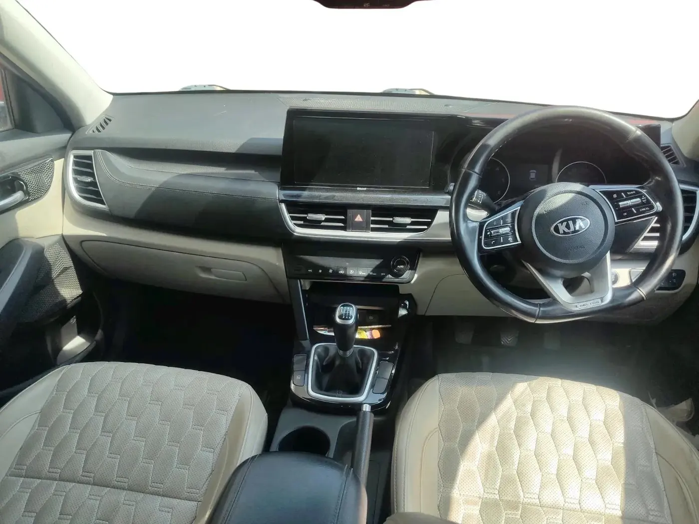 2020 KIA SELTOS HTX 1.5 DIESEL, Diesel, Manual, 1,69,597 km, interior