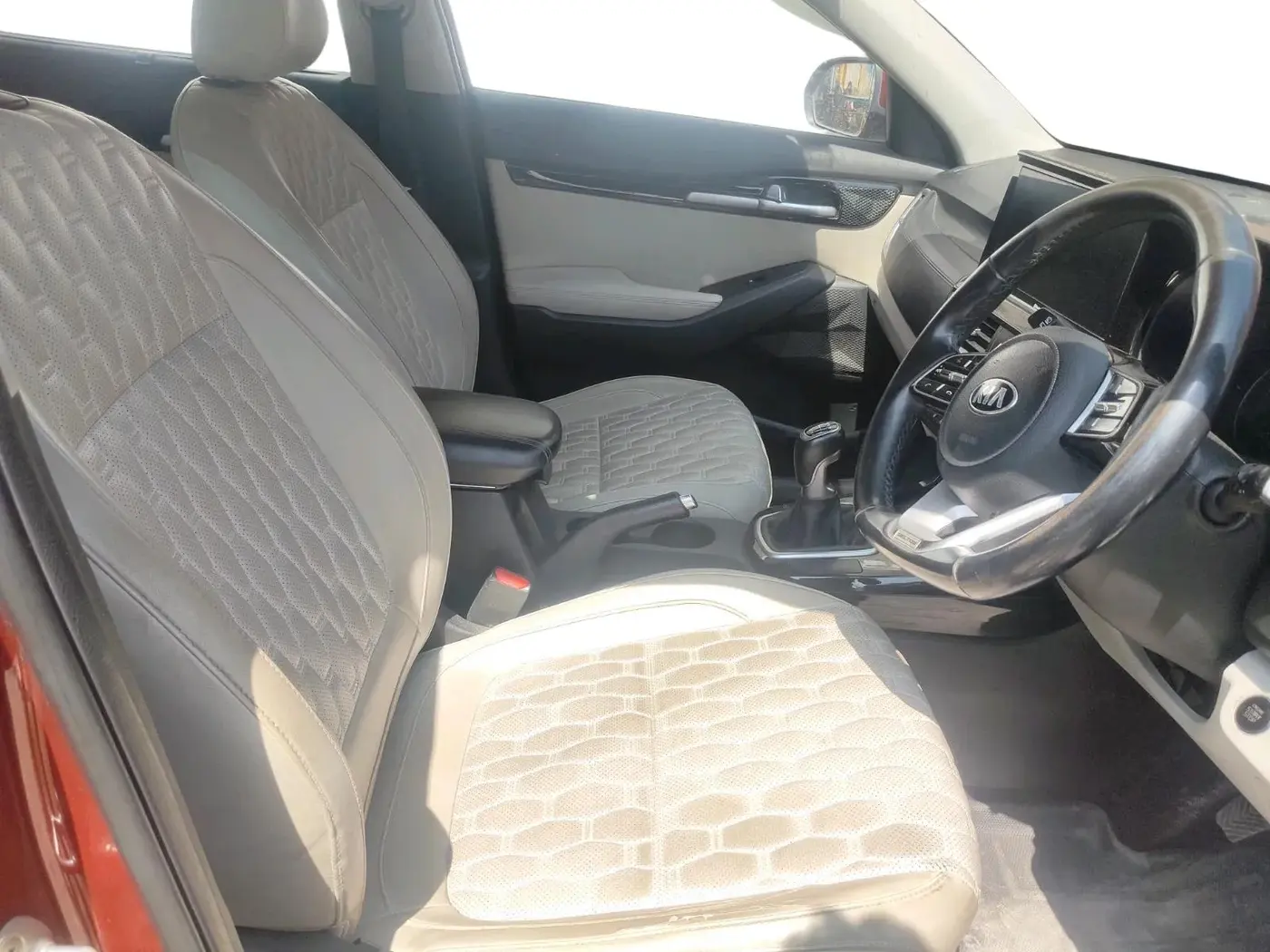 2020 KIA SELTOS HTX 1.5 DIESEL, Diesel, Manual, 1,69,597 km, interior