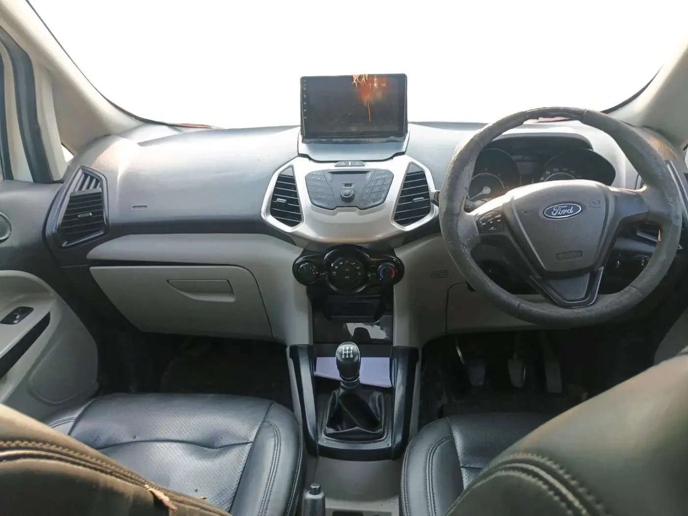 2017 Ford Ecosport TREND 1.5L DIESEL, Diesel, Manual, 1,23,456 km, interior