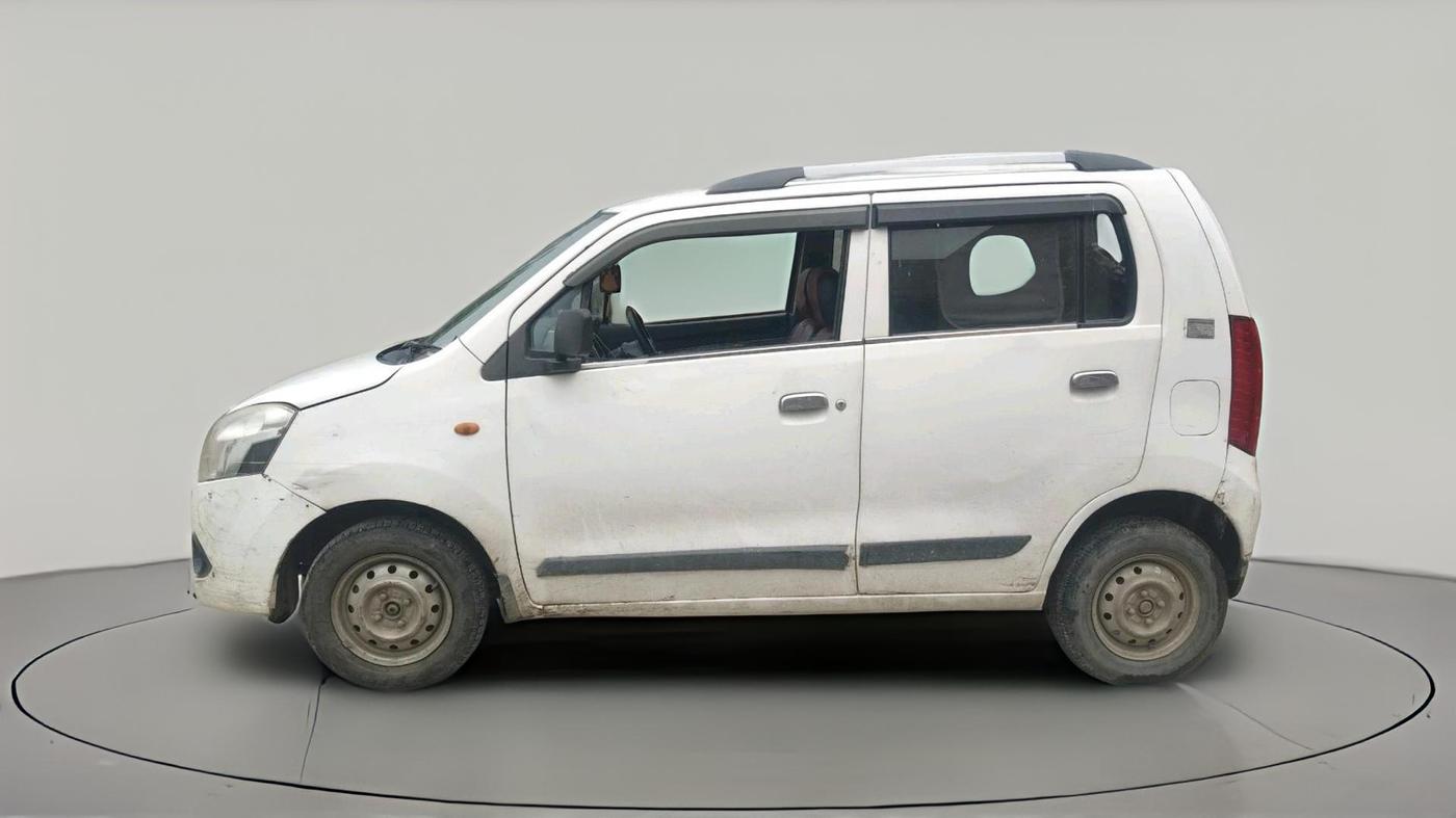 2012 Maruti Wagon R 1.0 LXI CNG, CNG, Manual, 1,97,213 km, exterior