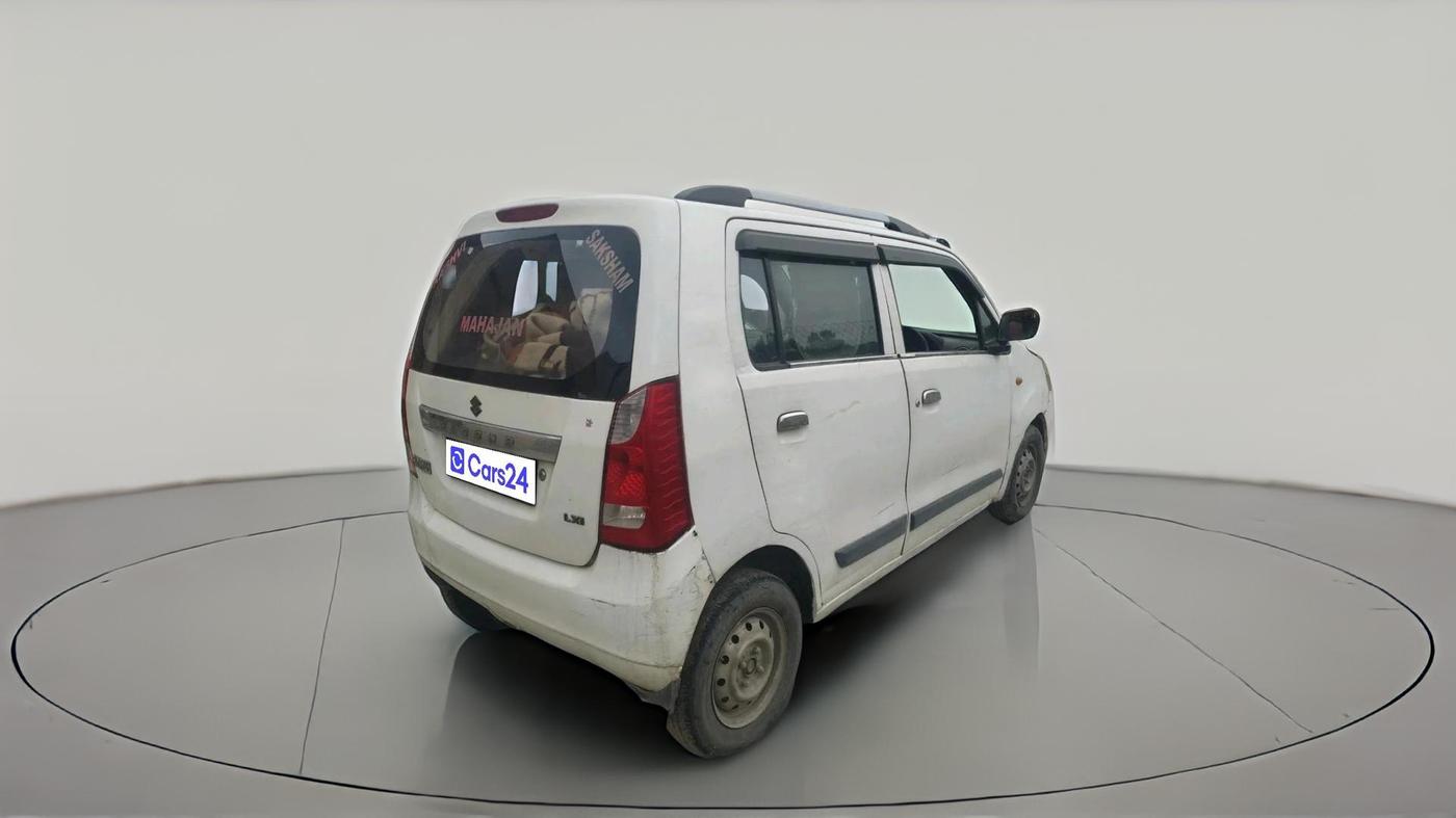 2012 Maruti Wagon R 1.0 LXI CNG, CNG, Manual, 1,97,213 km, exterior